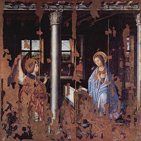 Annunciation, Antonello da Messina